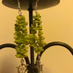 Σκουλαρίκια με ημιπολύτιμες πέτρες