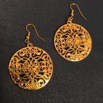 Σκουλαρίκια επίχρυσα