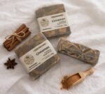 Χειροποίητο σαπούνι για το πρόσωπο & το σώμα με άρωμα κανέλας