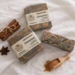 Χειροποίητο σαπούνι για το πρόσωπο & το σώμα με άρωμα κανέλας