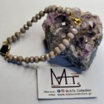 Βραχιόλι με μαργαριτάρι του γλυκού νερού και γυάλινες χάντρες