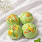 Αφρίζουσα Bath Bomb με άρωμα μάνγκο