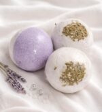 Αφρίζουσα Bath Bomb με άρωμα λεβάντα