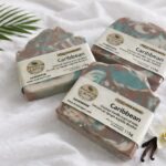 Χειροποίητο σαπούνι για το πρόσωπο & το σώμα με άρωμα καρύδα - βανίλια