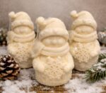 Αρωματικό σαπούνι γλυκερίνης χιονάνθρωπος