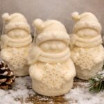 Αρωματικό σαπούνι γλυκερίνης χιονάνθρωπος