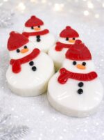 Αρωματικό σαπούνι γλυκερίνης χιονάνθρωπος