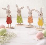 Ξύλινο διακοσμητικό – Easter Rabbits