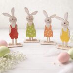 Ξύλινο διακοσμητικό – Easter Rabbits