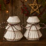 Χριστουγενιάτικα κεραμικά κηροπήγια