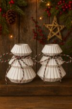 Χριστουγενιάτικα κεραμικά κηροπήγια