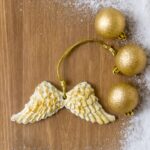 Χριστουγεννιάτικο στολίδι - φτερά αγγέλου