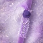 Λαμπάδα πλακέ - elegante lady