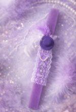 Λαμπάδα πλακέ - elegante lady