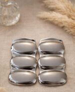 Σκουλαρίκια Ατσάλινα – Επάργυρα