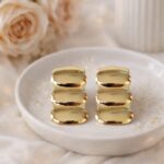 Επίχρυσα Ατσάλινα Σκουλαρίκια